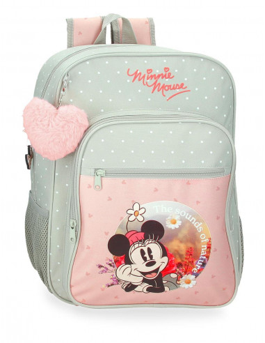 29624D1  ADAPT. BACKPACK  38CM.  MINNIE MOUSE WILD NATURE